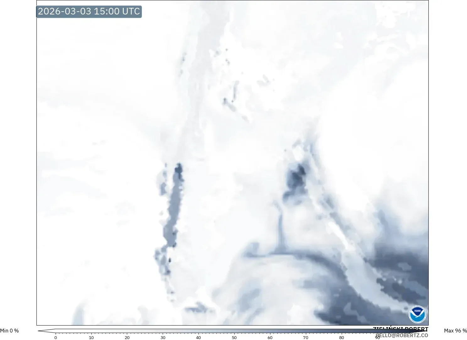 GFS model - Argentina, Fog Risk