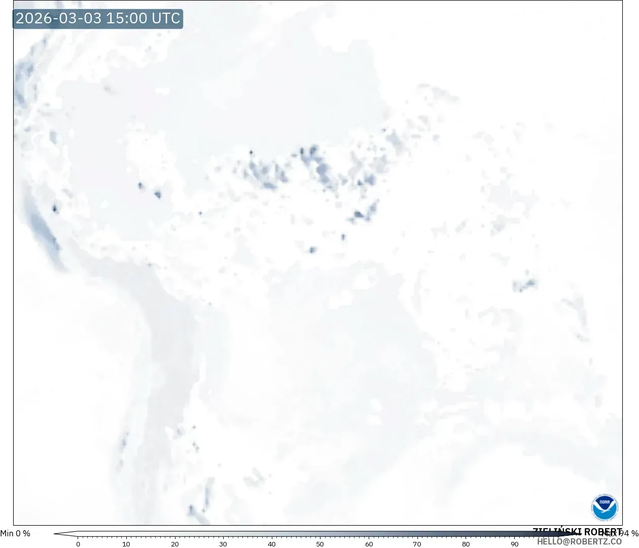 GFS model - Brasil, Fog Risk
