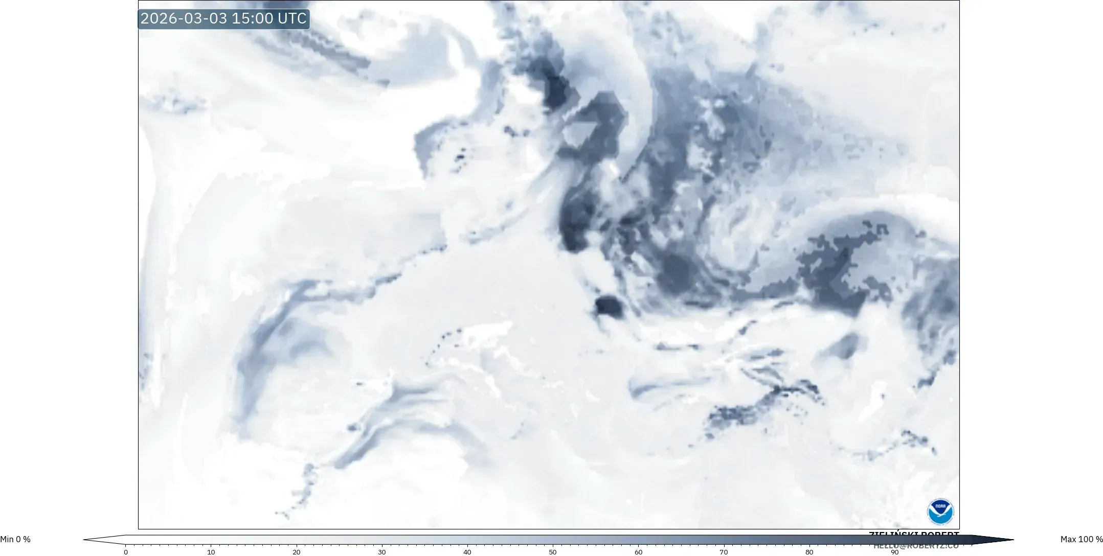 GFS model - Europa, Fog Risk