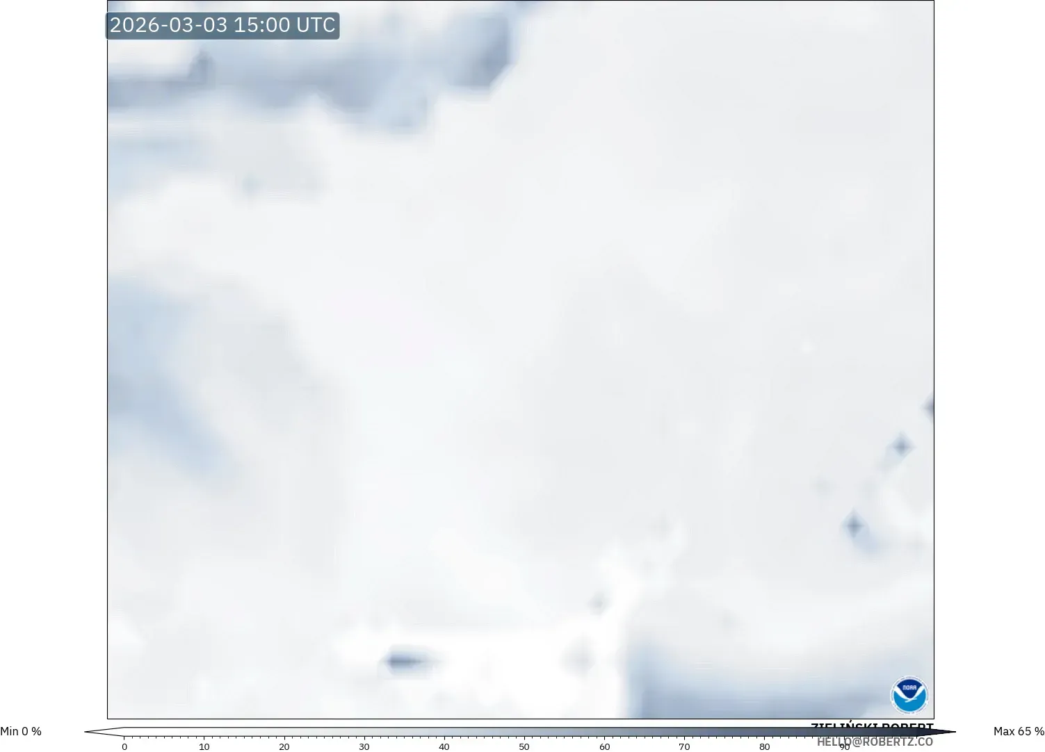 GFS model - Francia, Fog Risk