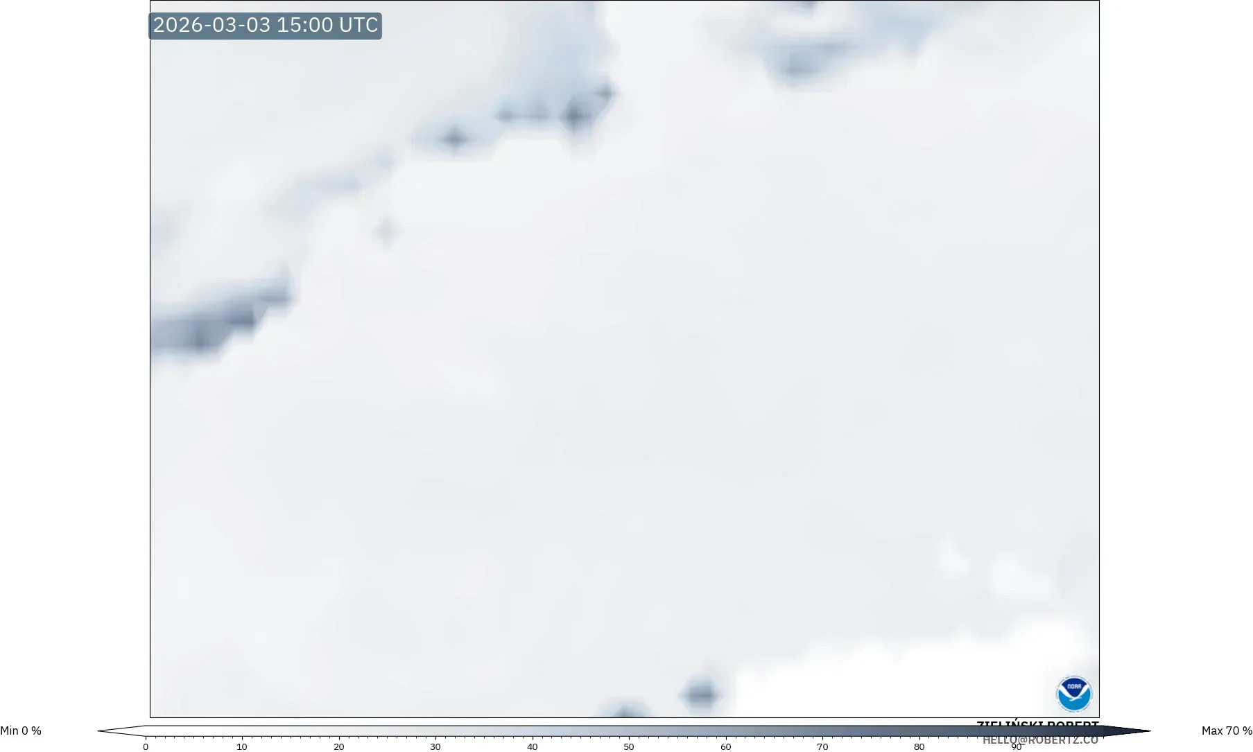 GFS model - Alemania, Fog Risk