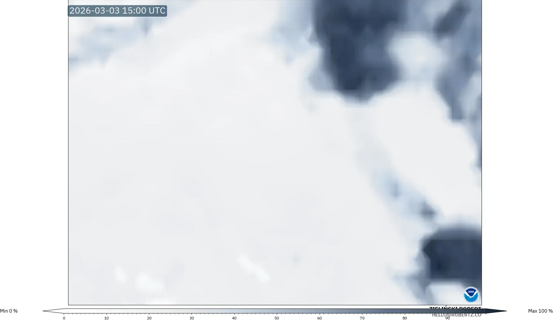 GFS model - Polonia, Fog Risk