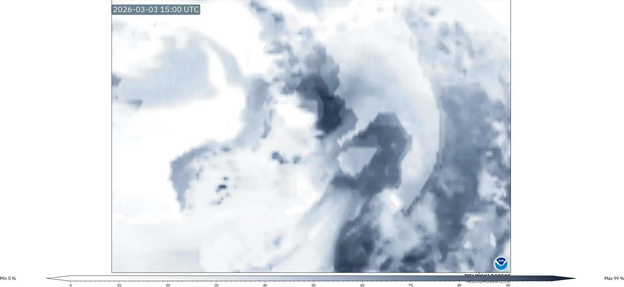 GFS model - Escandinavia, Fog Risk