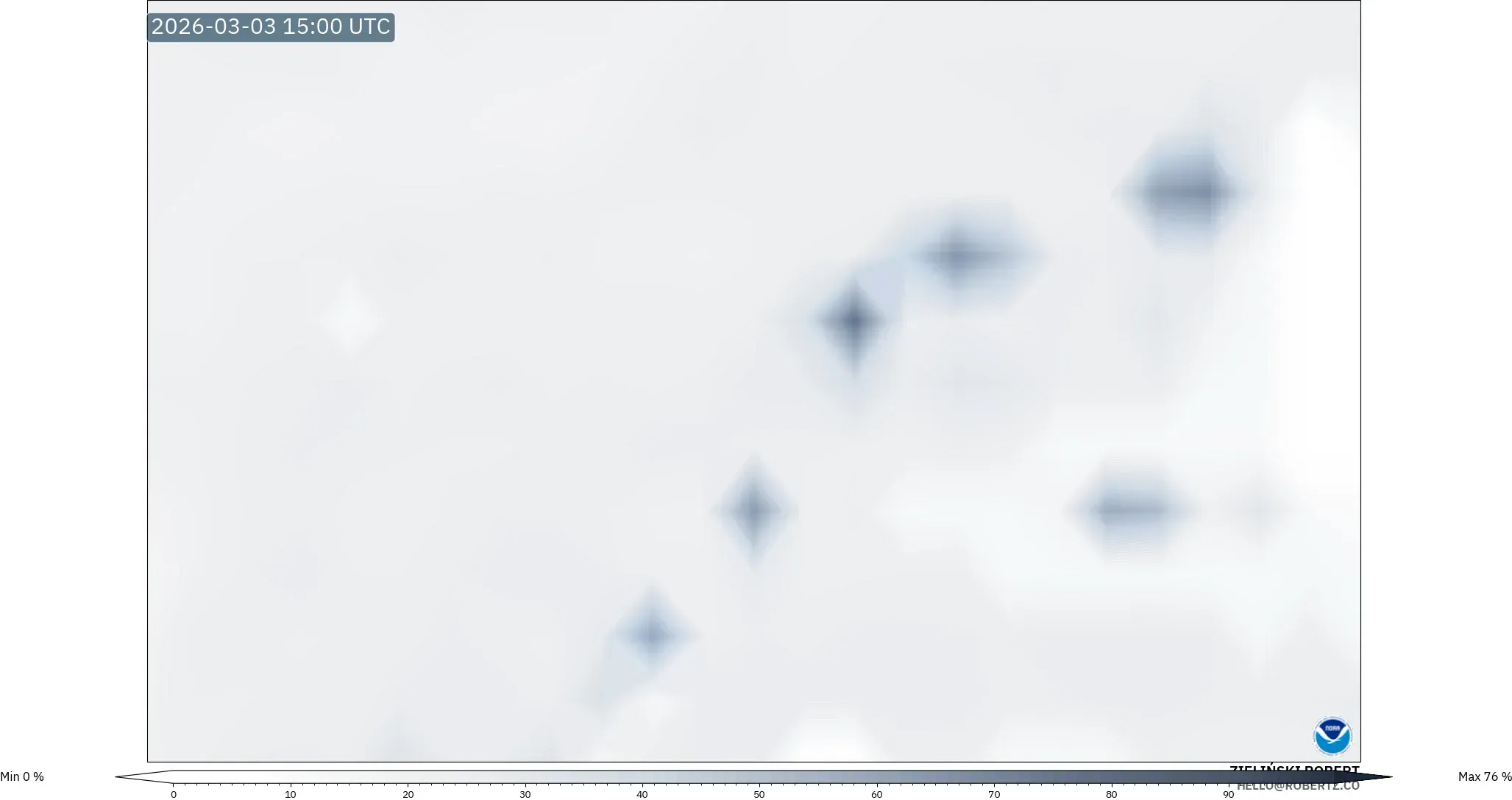 GFS model - Suiza, Fog Risk