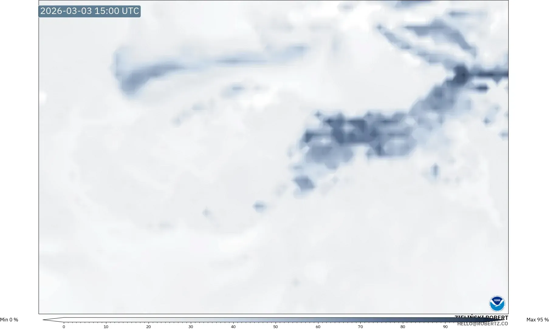 GFS model - Turquía, Fog Risk