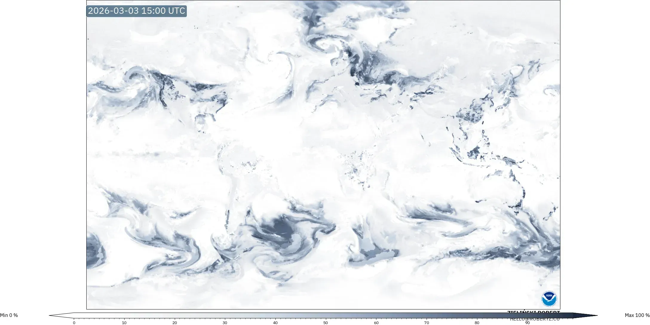 GFS model - Mundo, Fog Risk