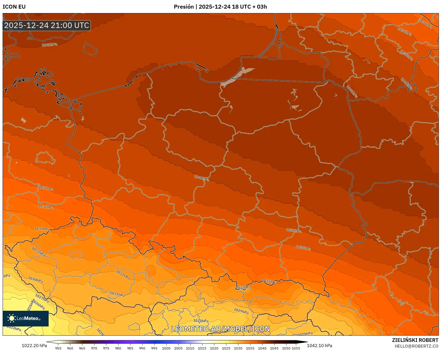 ICON model - Polska, Ciśnienie