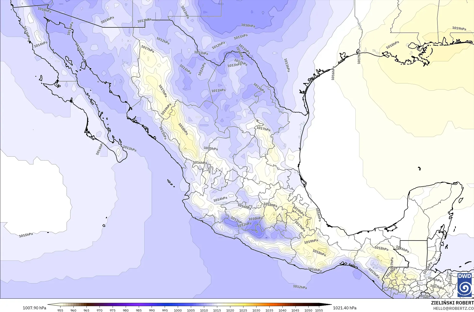 ICON modelo - México, Presión