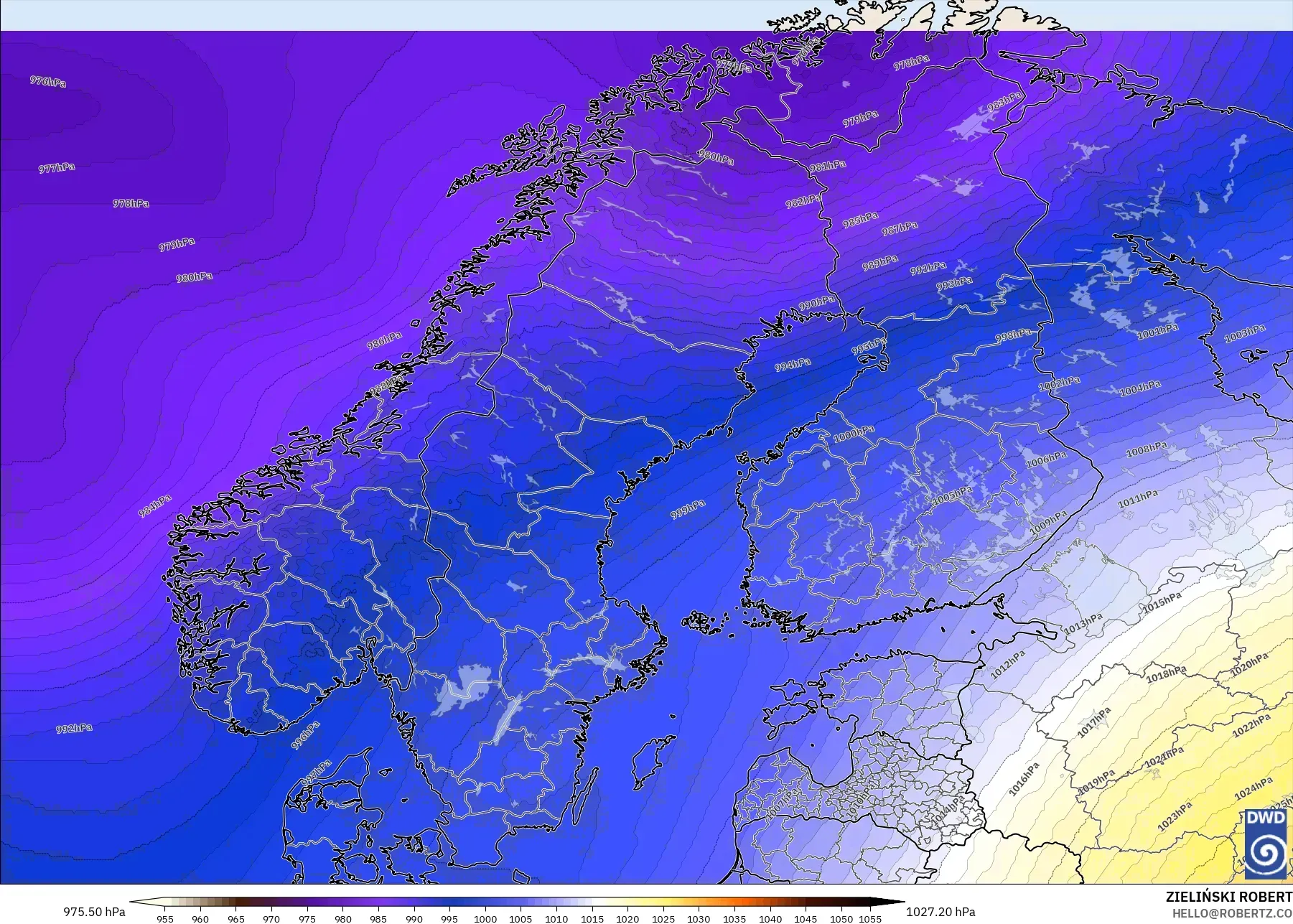 ICON modelo - Escandinavia, Presión