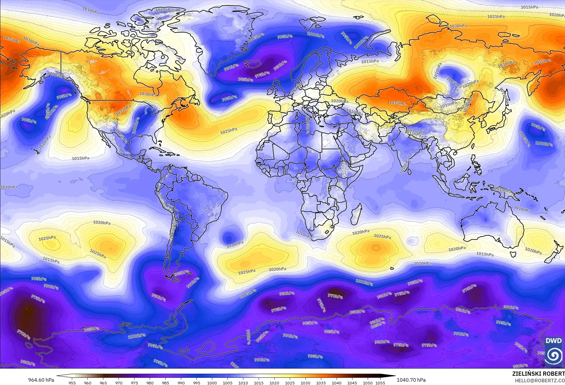 ICON modelo - Mundo, Presión