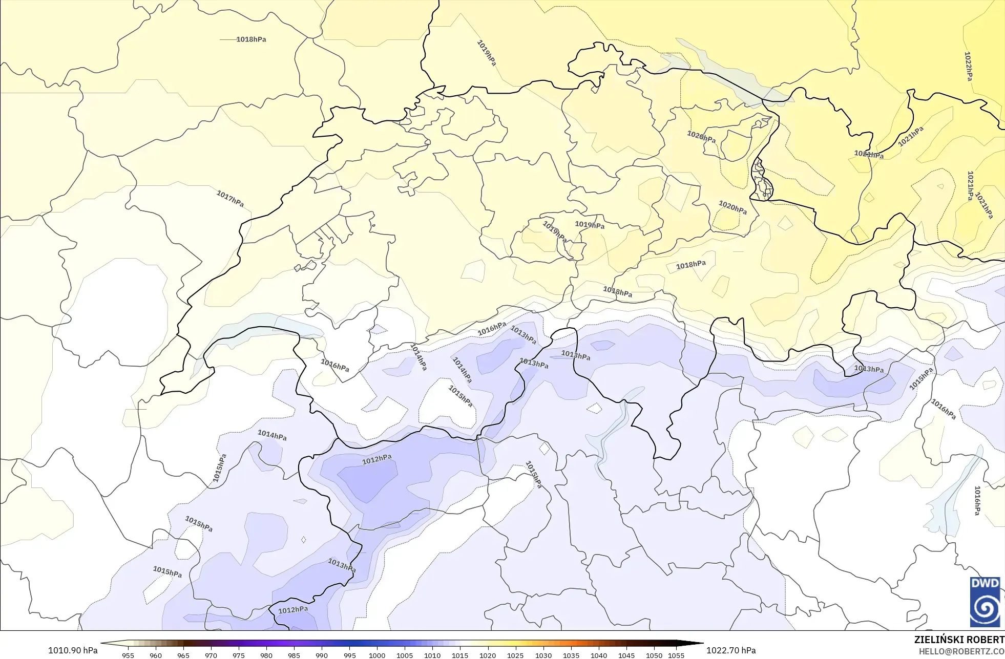 ICON modelo - Suiza, Presión