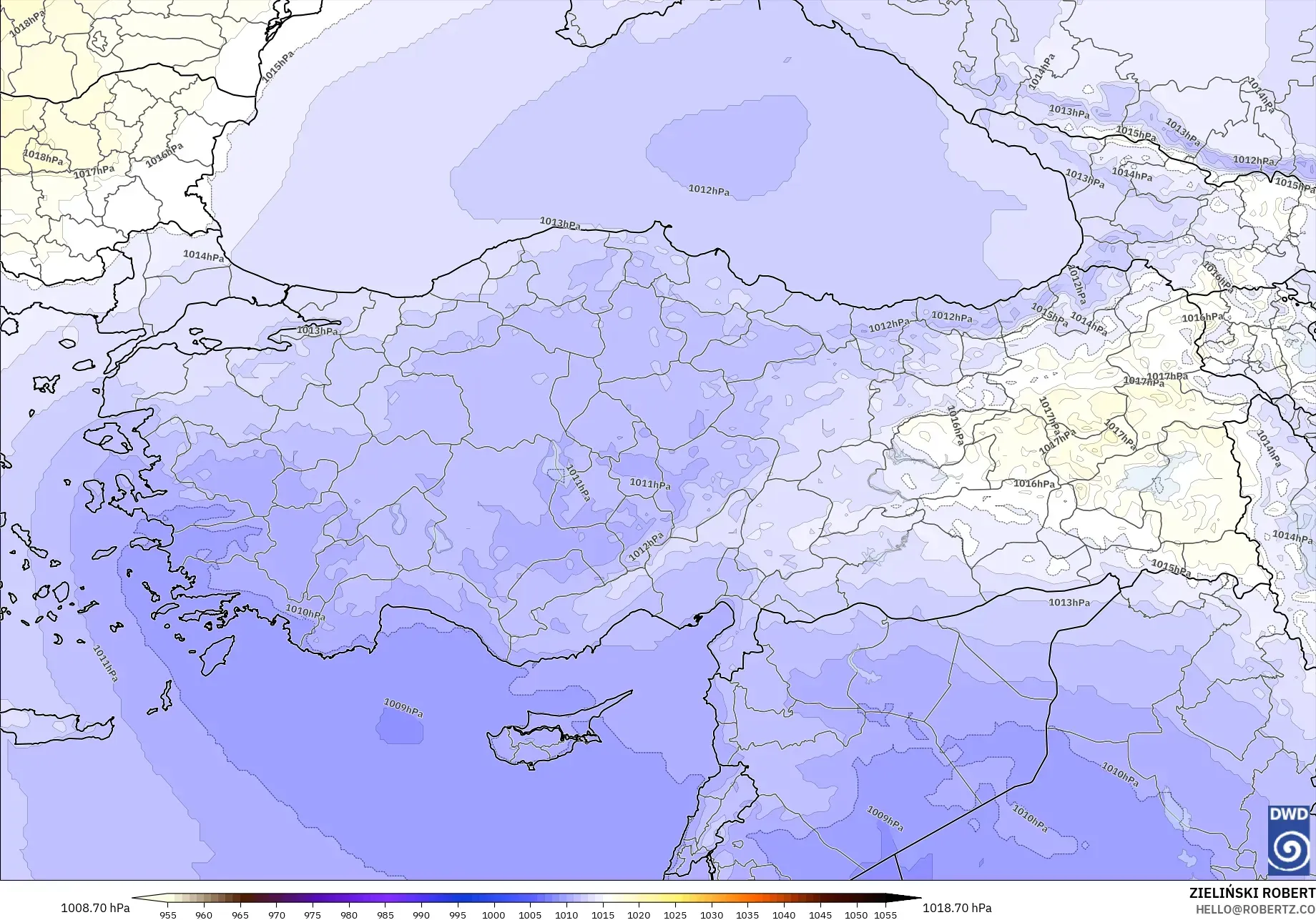 ICON modelo - Turquía, Presión