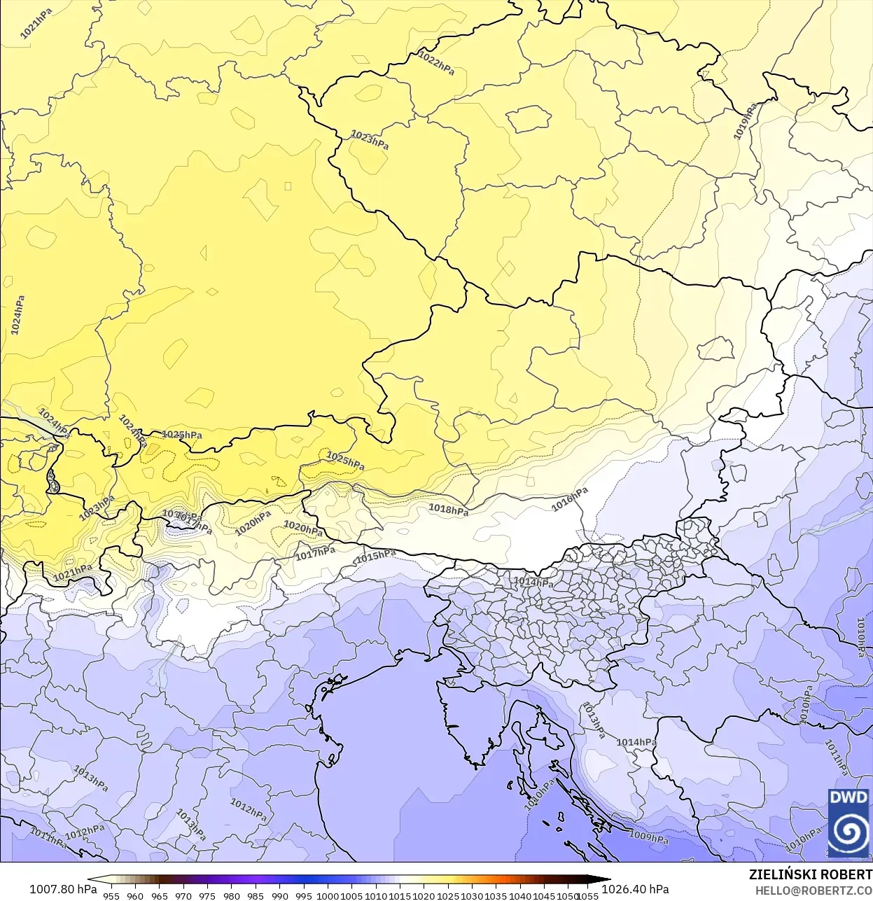 ICON modelo - Austria, Presión