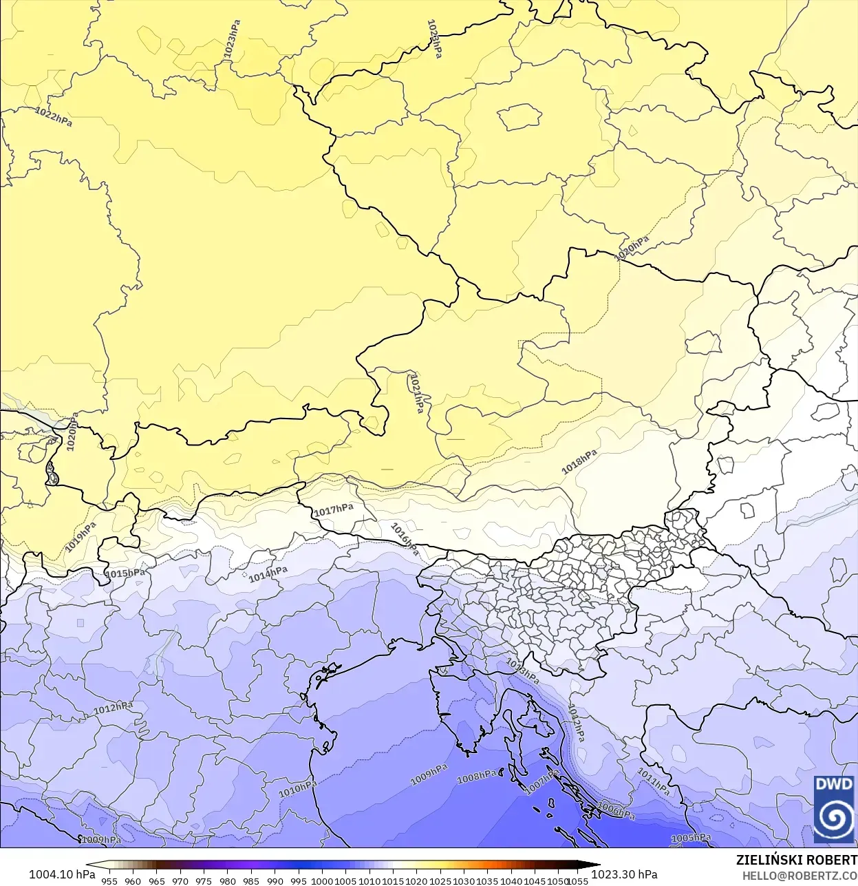 ICON modelo - Austria, Presión