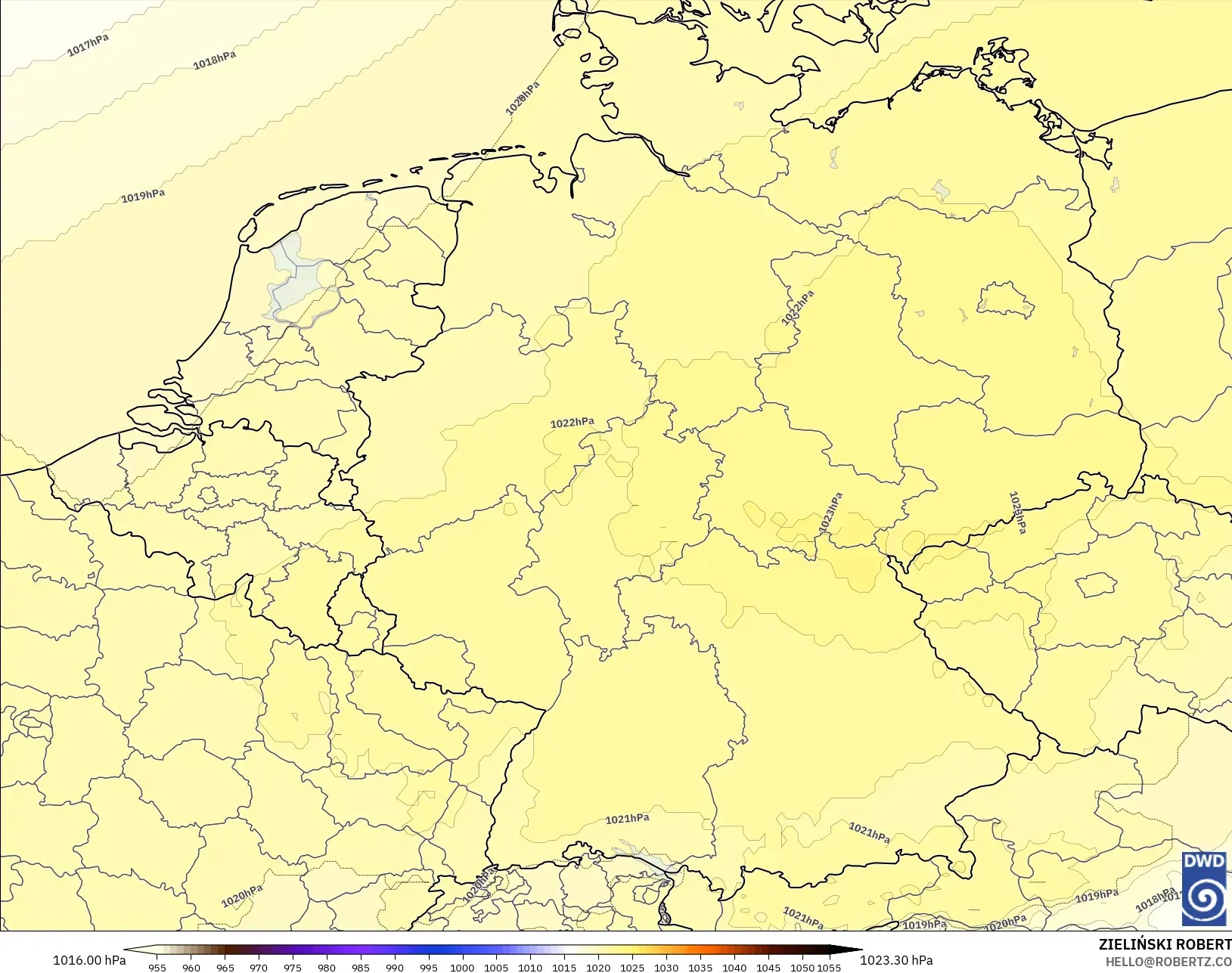 ICON modelo - Alemania, Presión