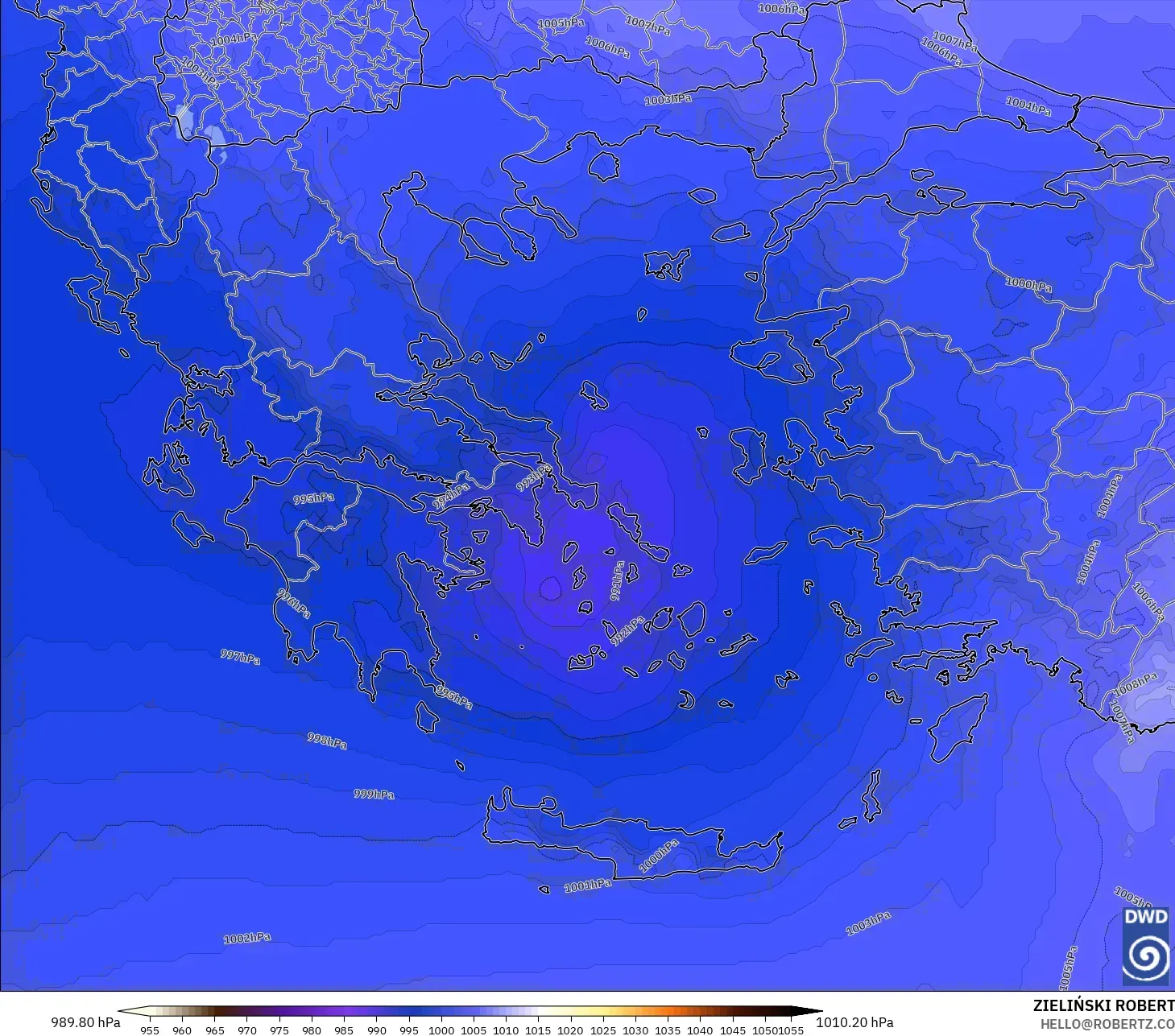 ICON modelo - Grecia, Presión