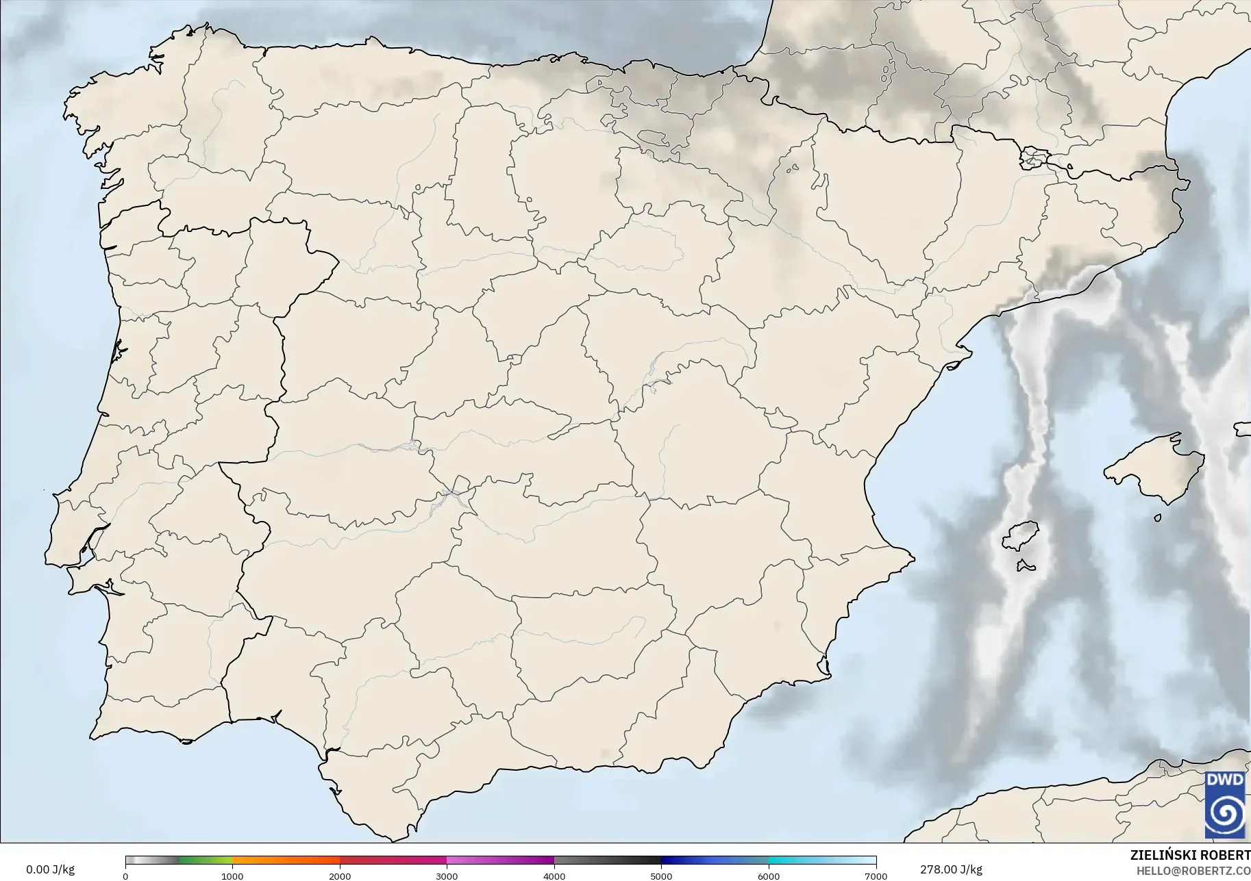 ICON modelo - España, CAPE