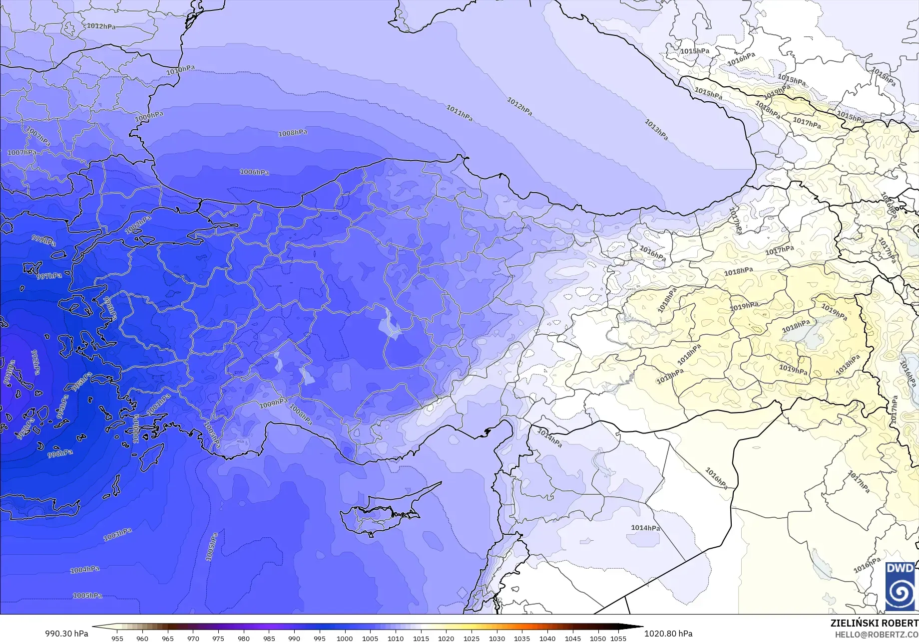 ICON modelo - Turquía, Presión