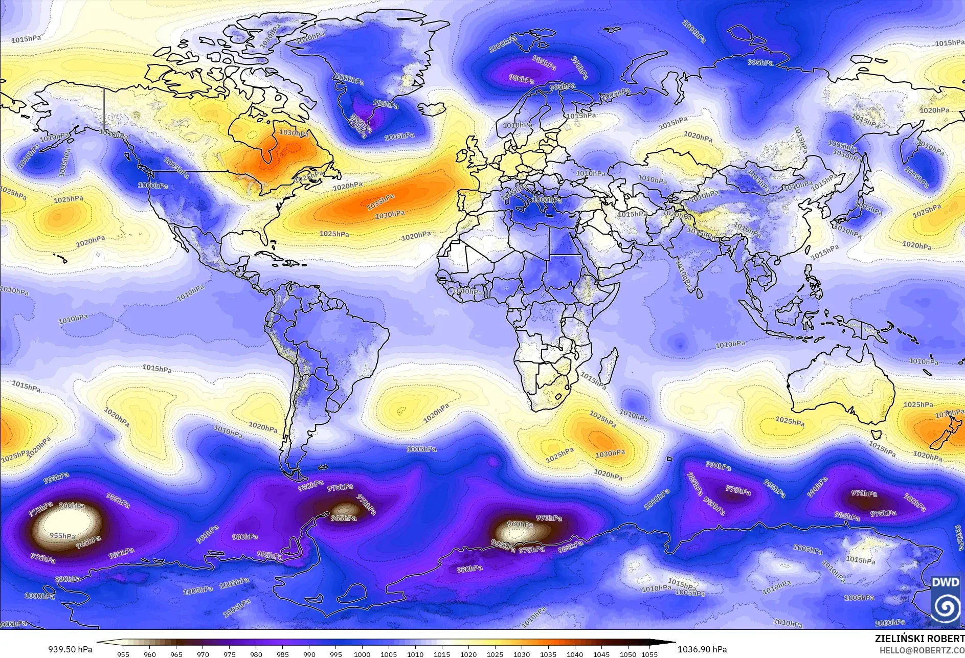 ICON modelo - Mundo, Presión