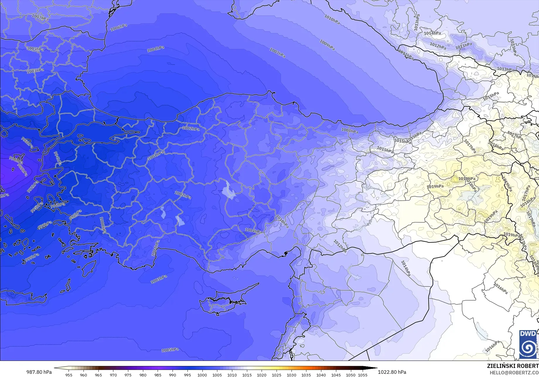 ICON modelo - Turquía, Presión