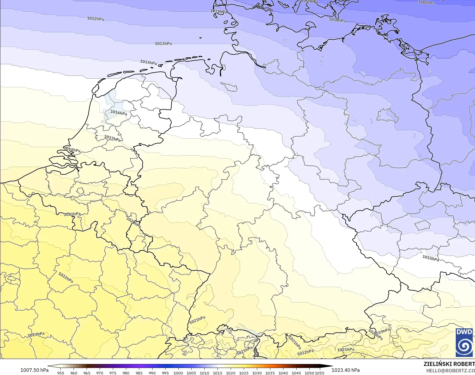 ICON modelo - Alemania, Presión