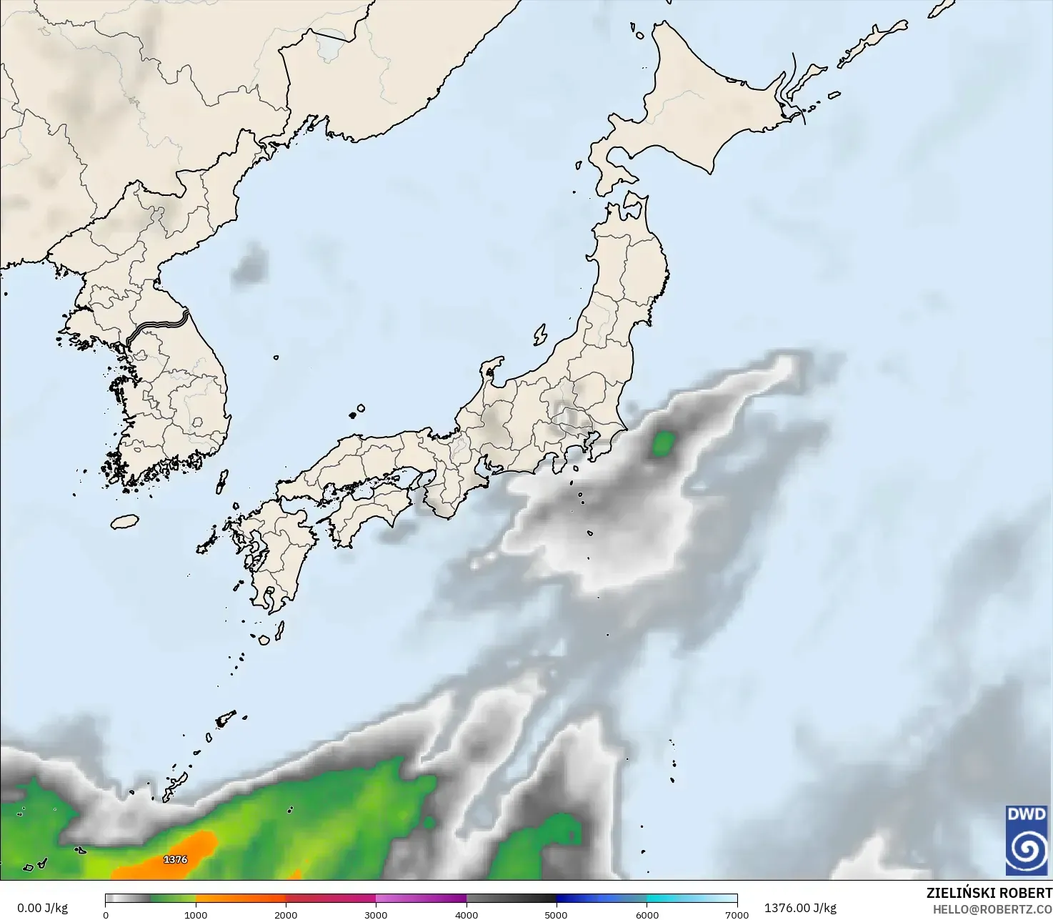 ICON modelo - Japón, CAPE