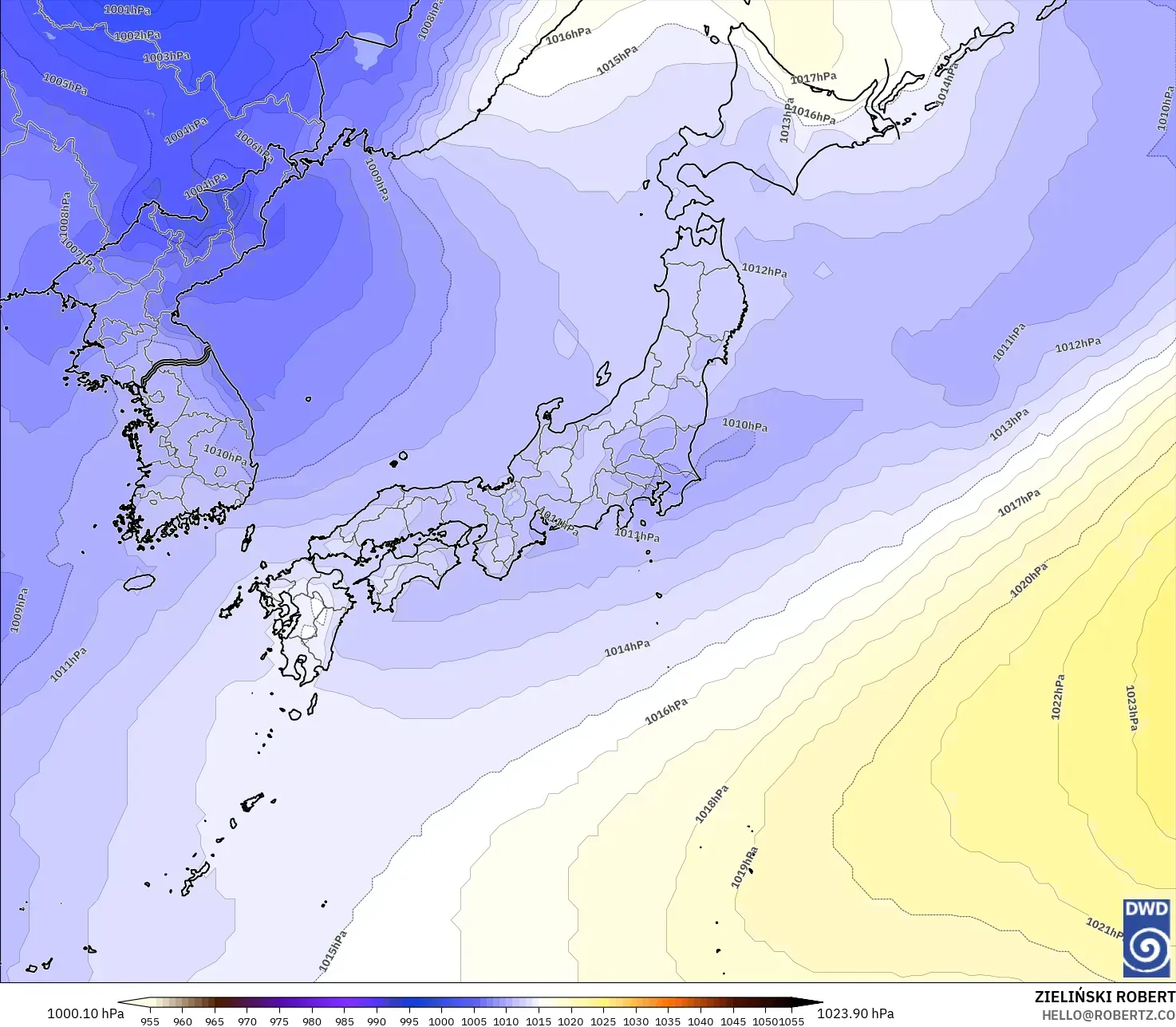 ICON modelo - Japón, Presión