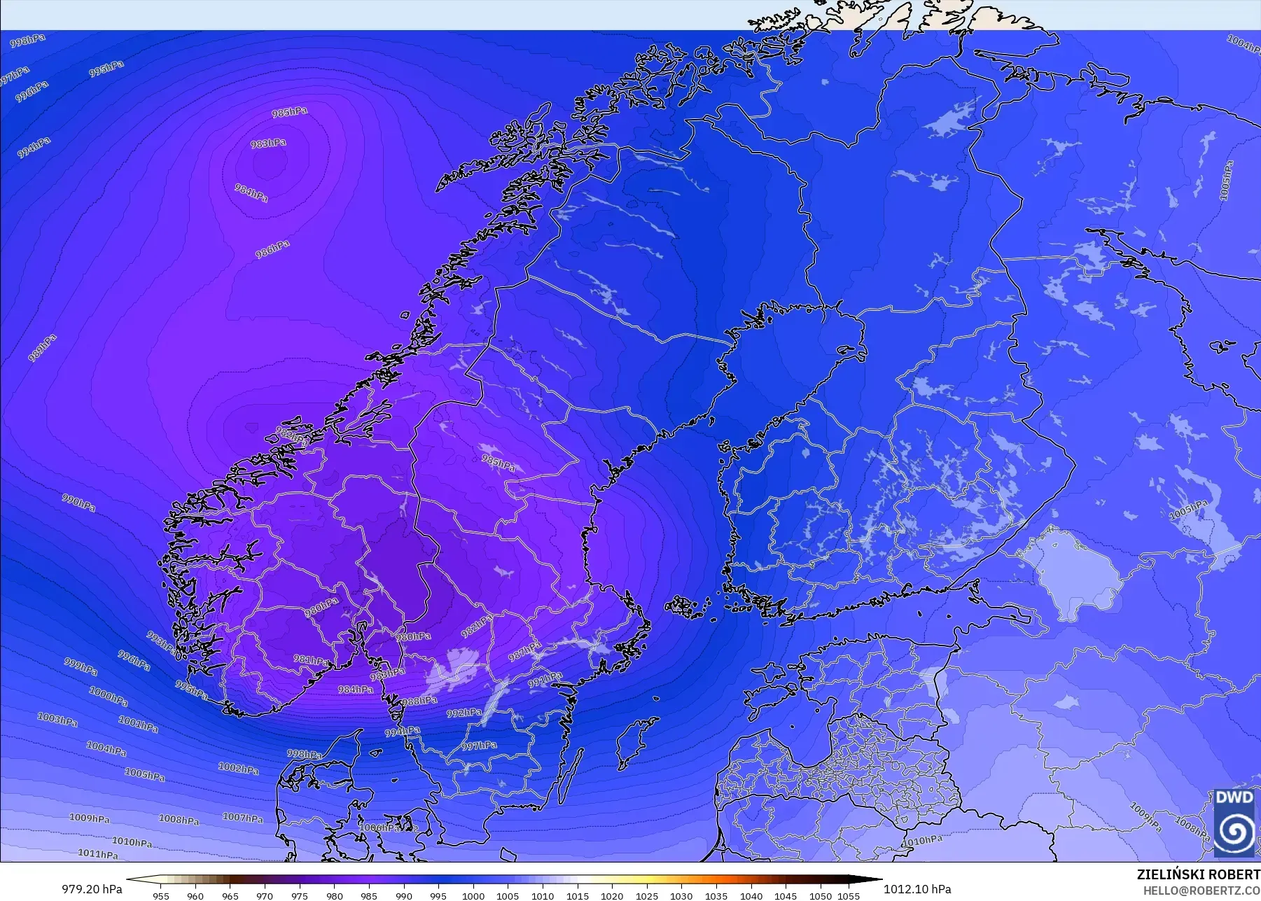 ICON modelo - Escandinavia, Presión