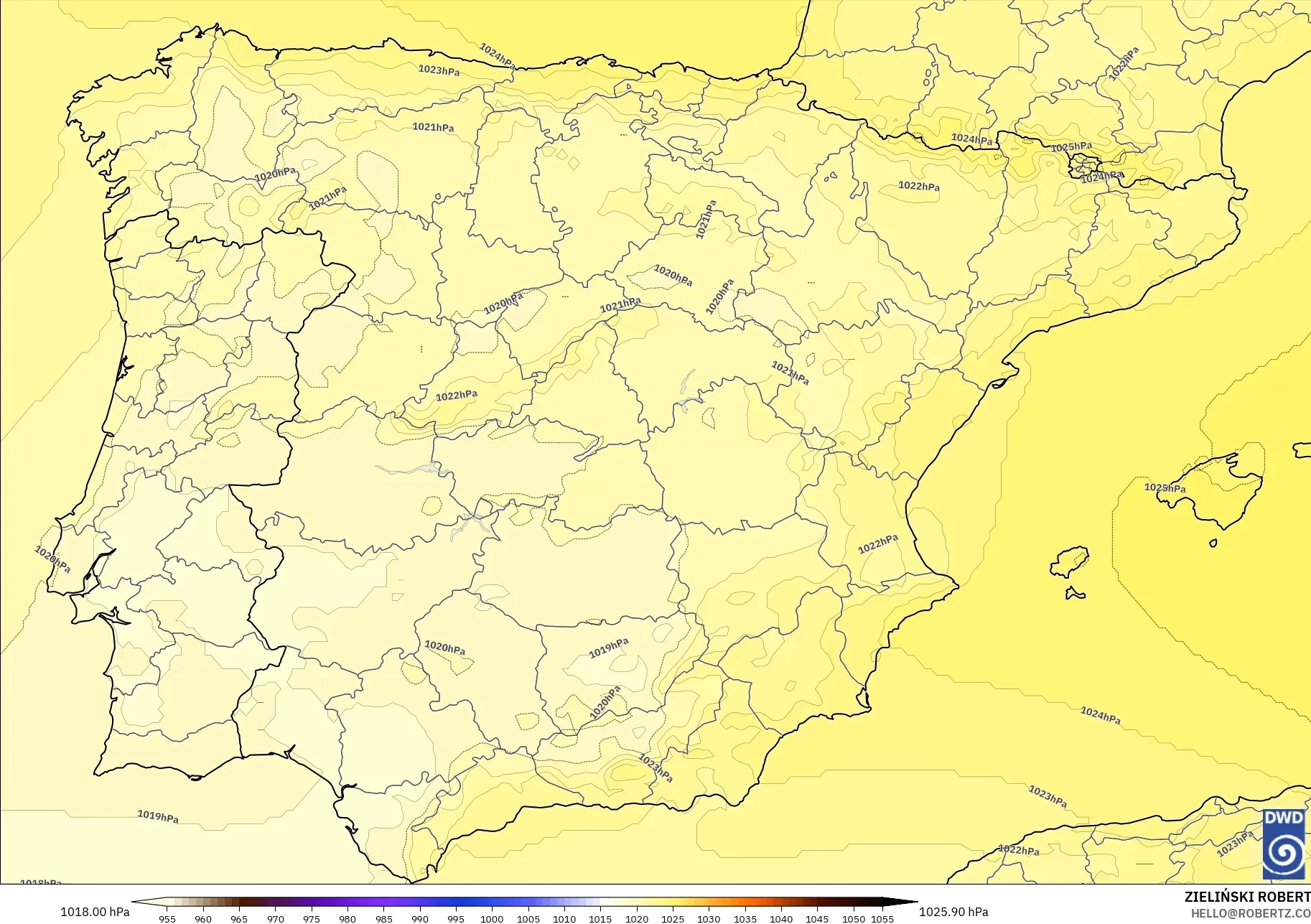 ICON modelo - España, Presión