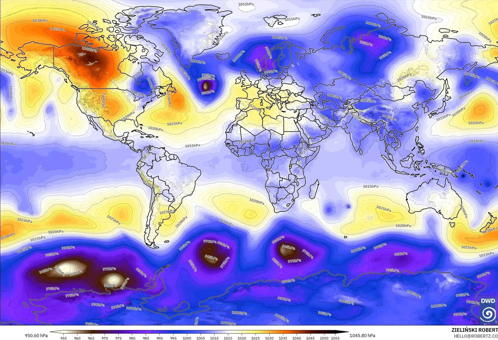 ICON modelo - Mundo, Presión
