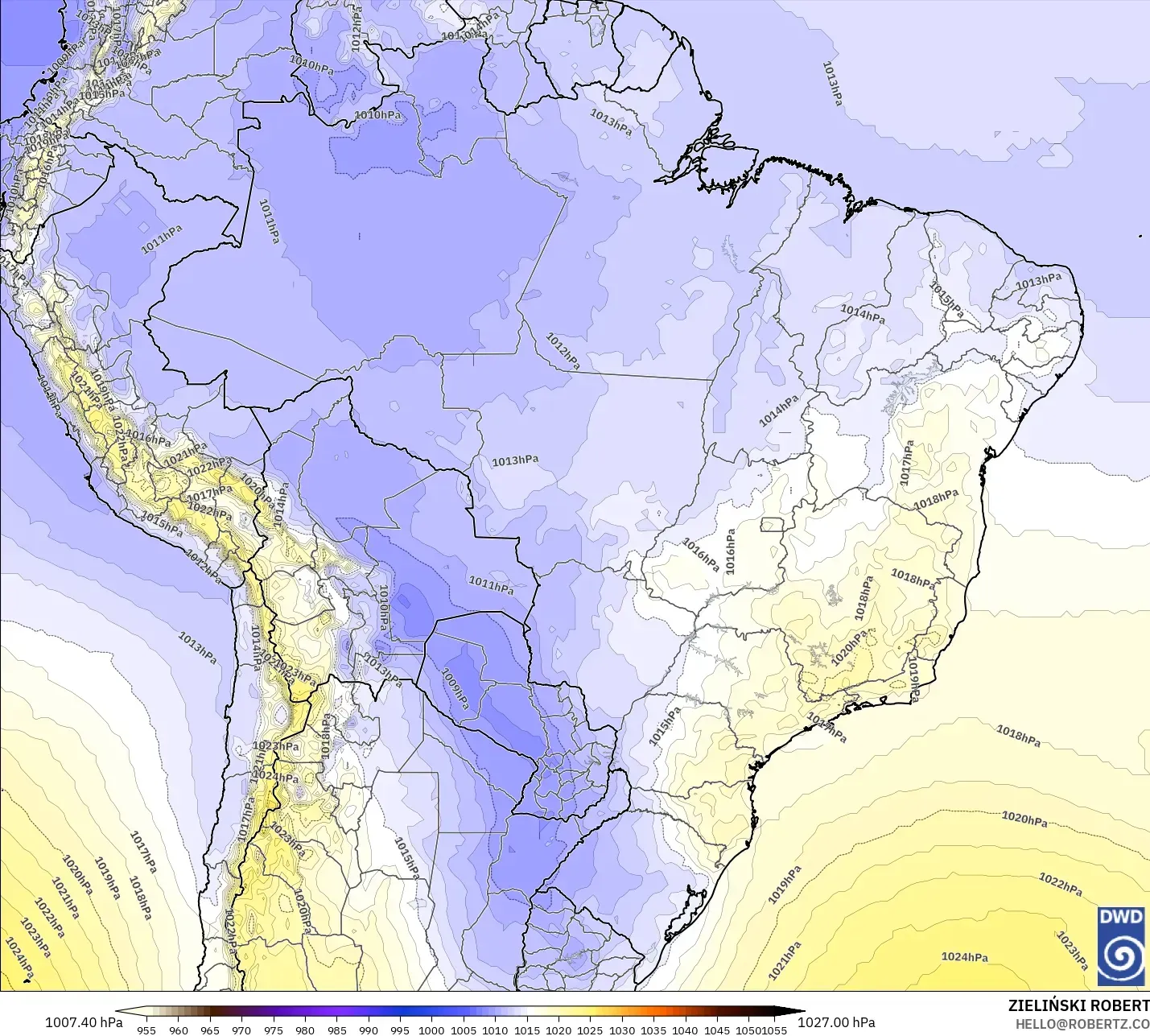 ICON modelo - Brasil, Presión