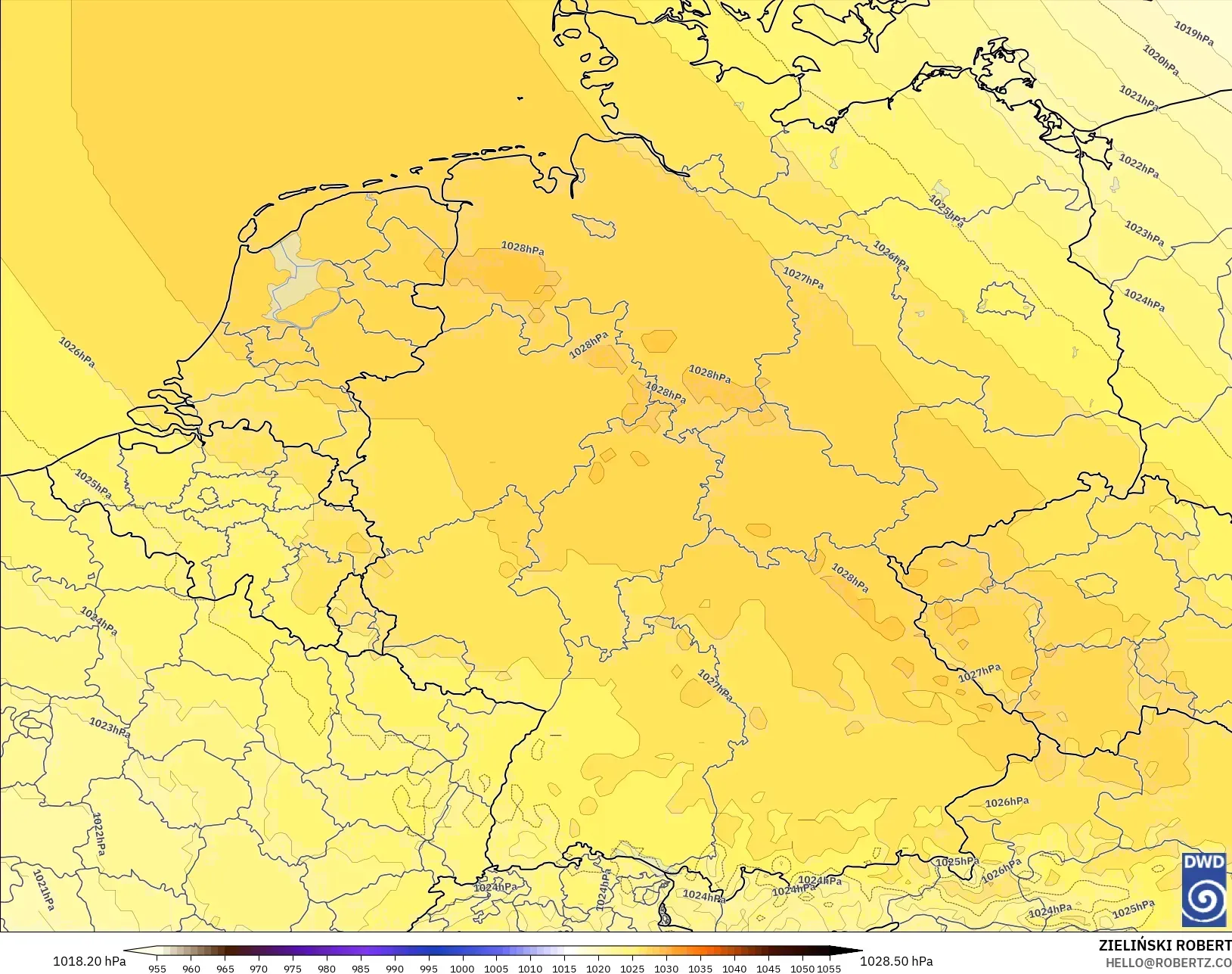 ICON modelo - Alemania, Presión