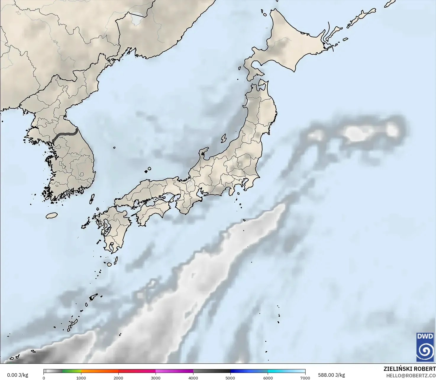 ICON modelo - Japón, CAPE