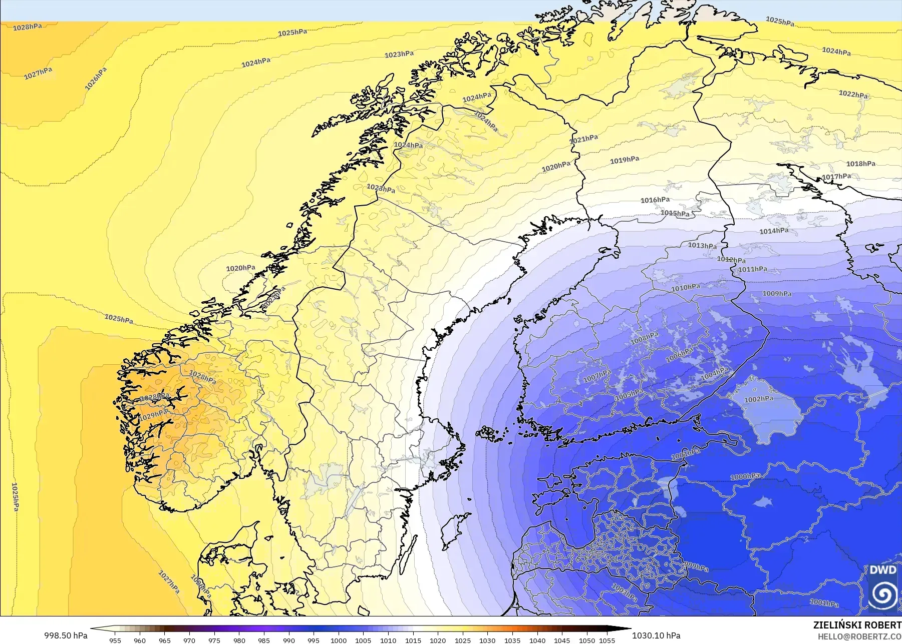 ICON modelo - Escandinavia, Presión