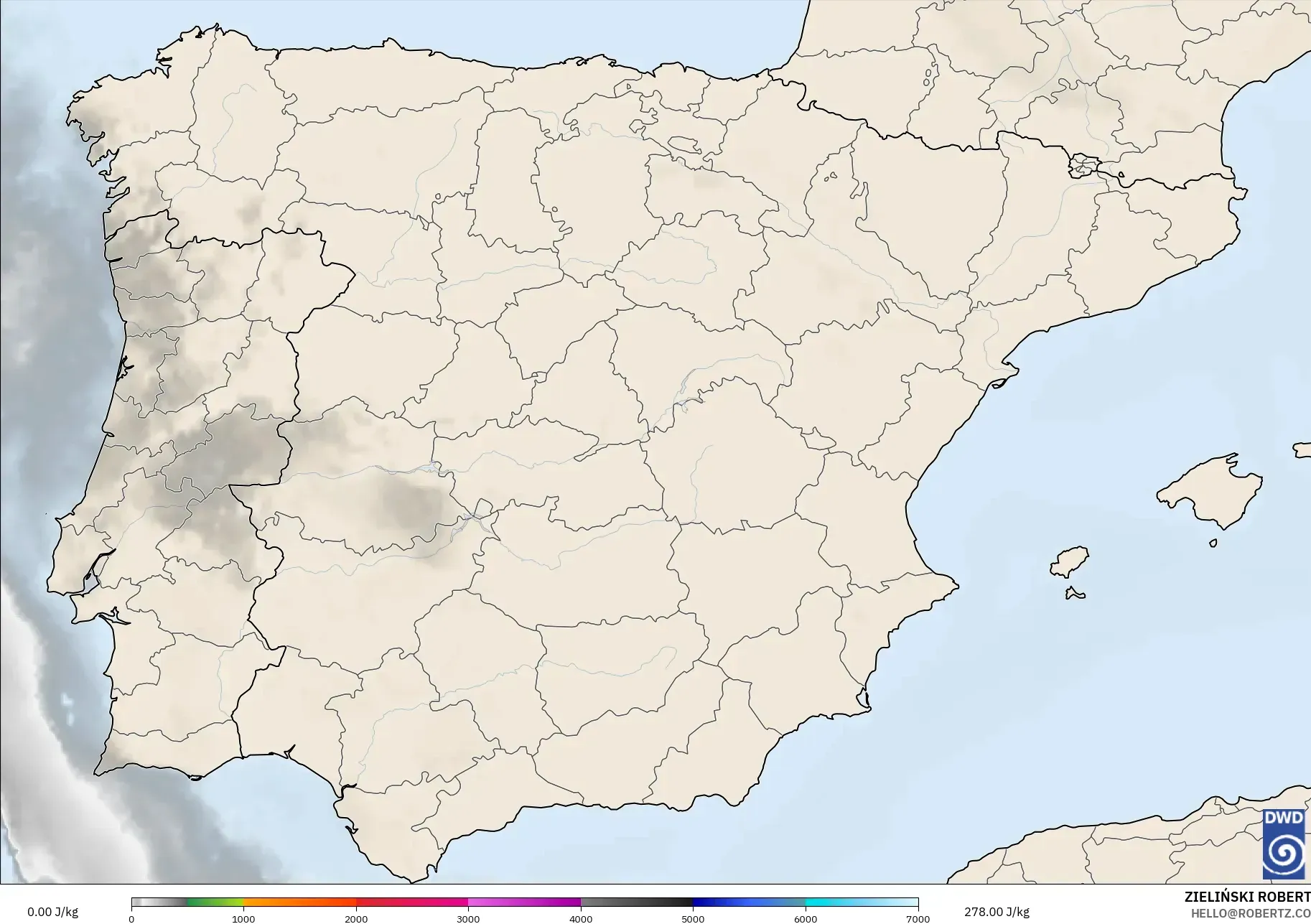 ICON modelo - España, CAPE