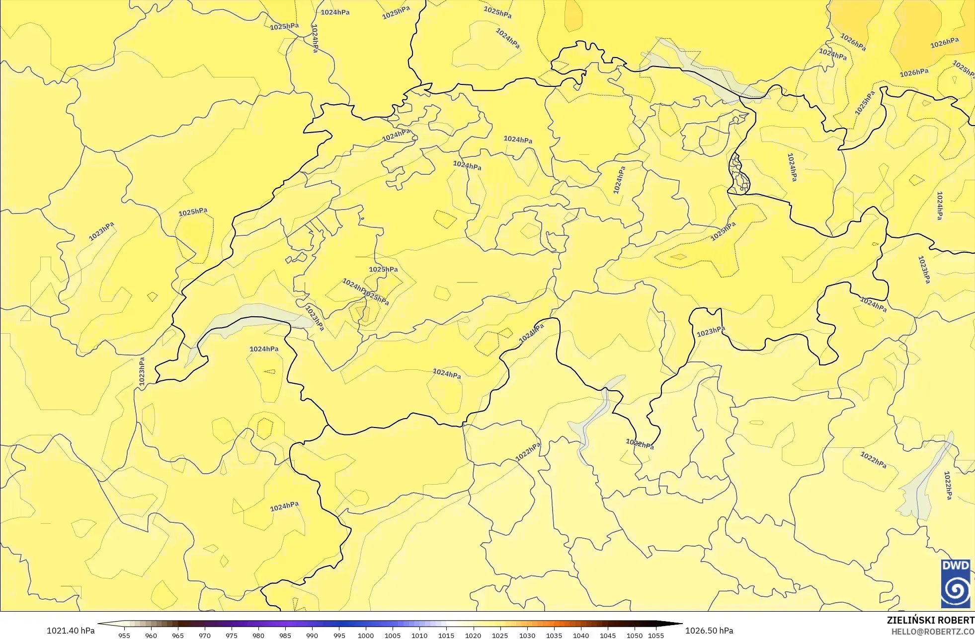 ICON modelo - Suiza, Presión
