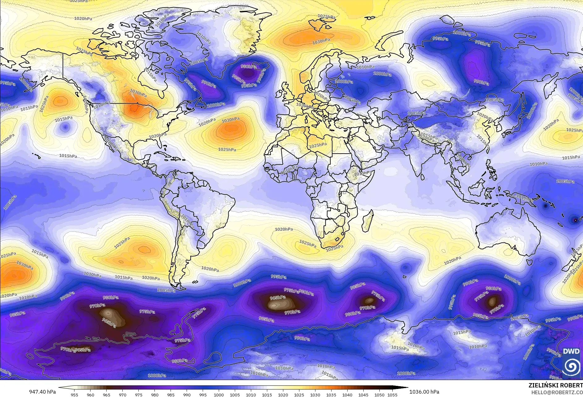 ICON modelo - Mundo, Presión