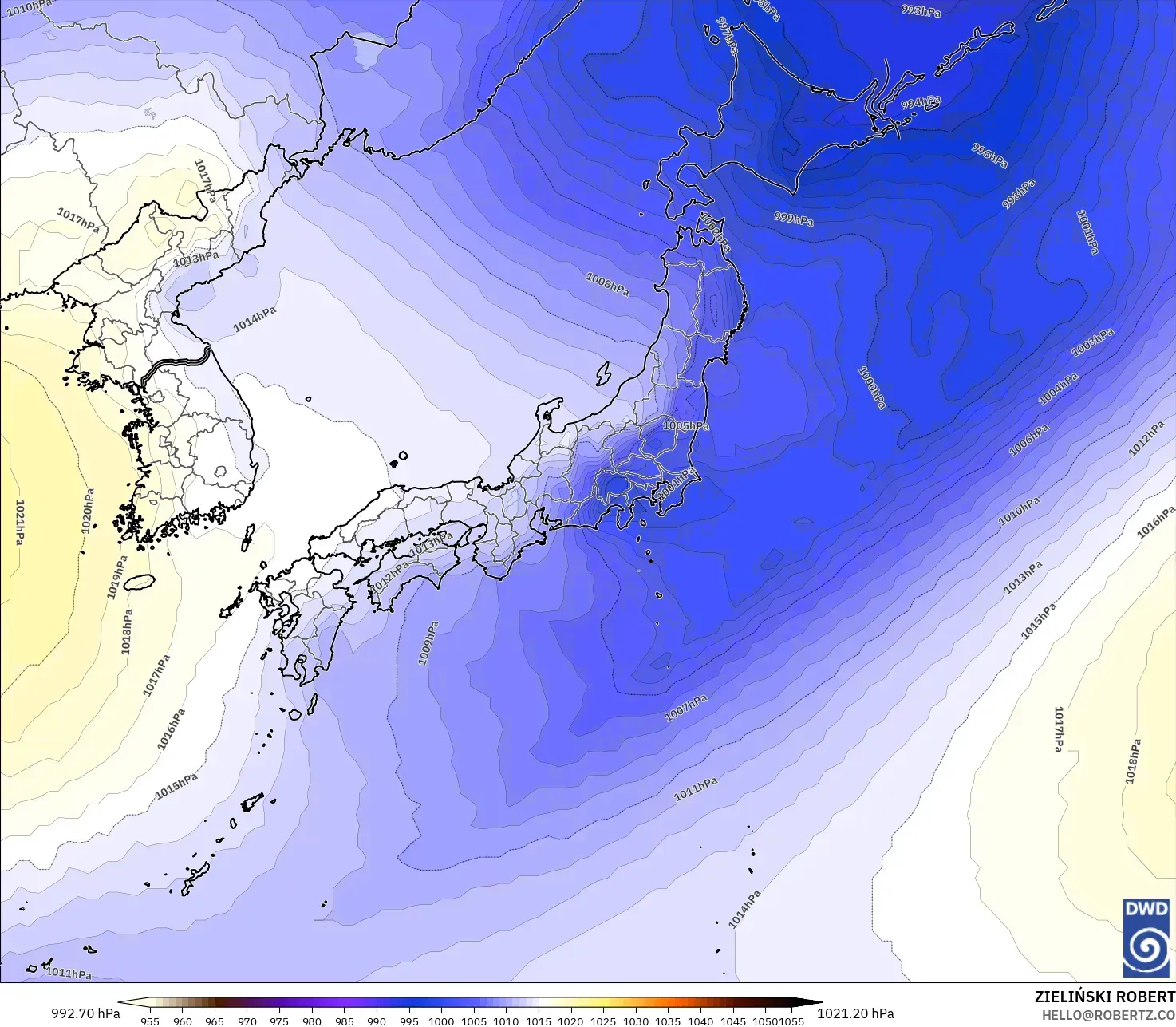 ICON modelo - Japón, Presión