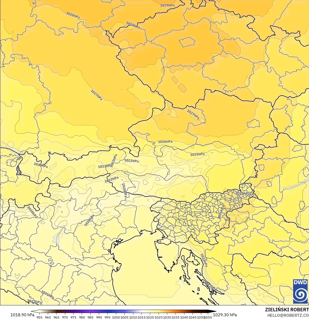 ICON modelo - Austria, Presión