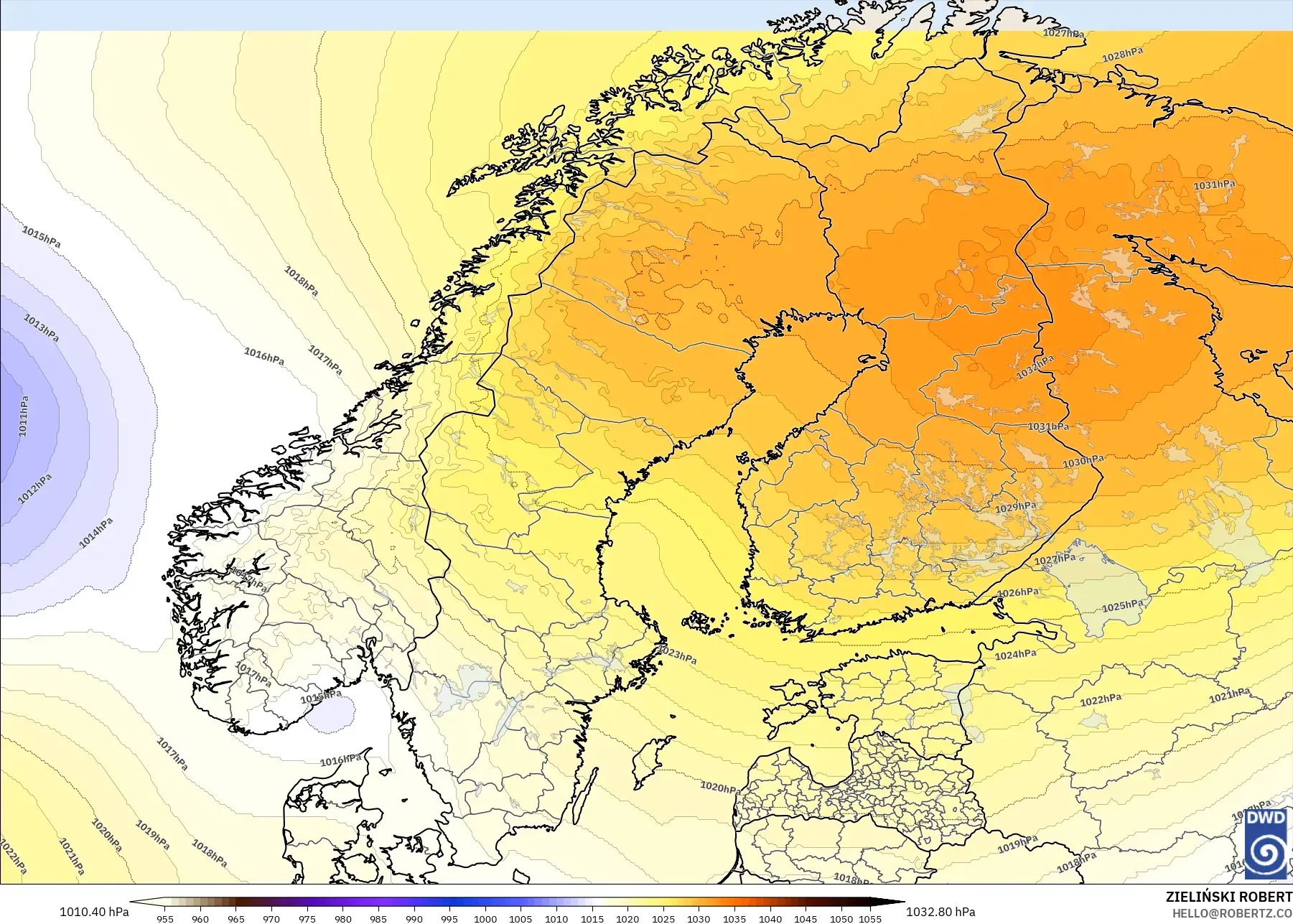 ICON modelo - Escandinavia, Presión