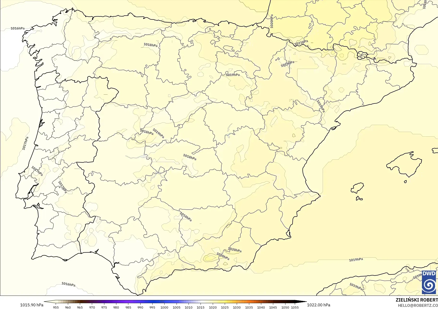 ICON modelo - España, Presión