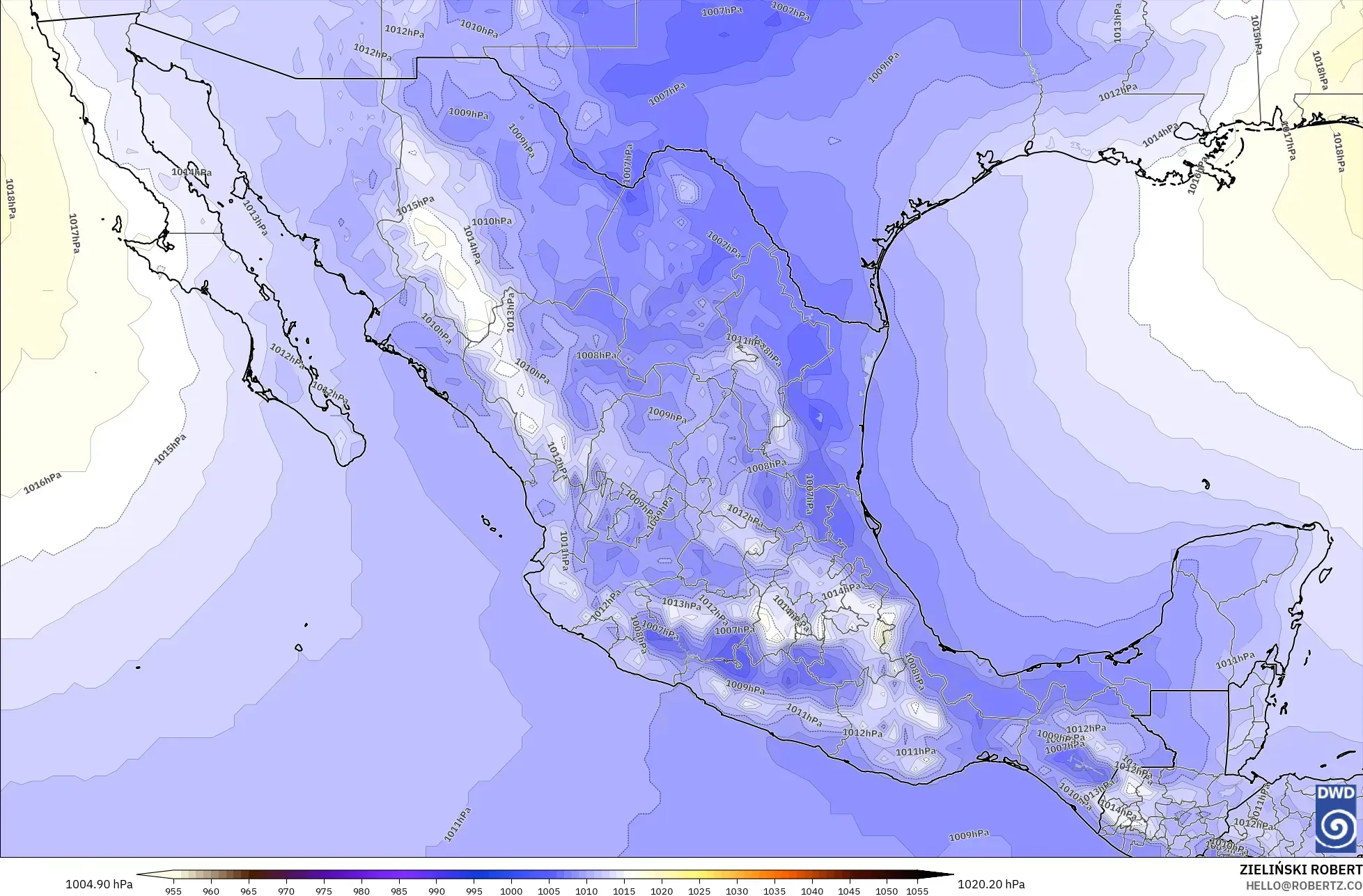ICON modelo - México, Presión