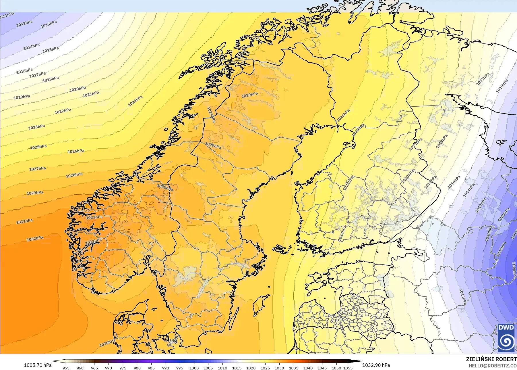 ICON modelo - Escandinavia, Presión