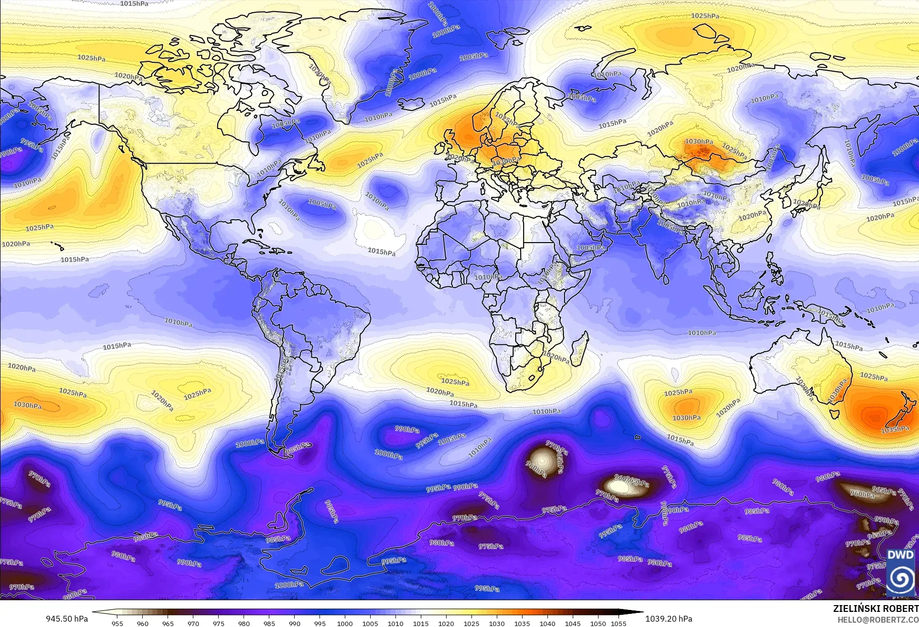 ICON modelo - Mundo, Presión