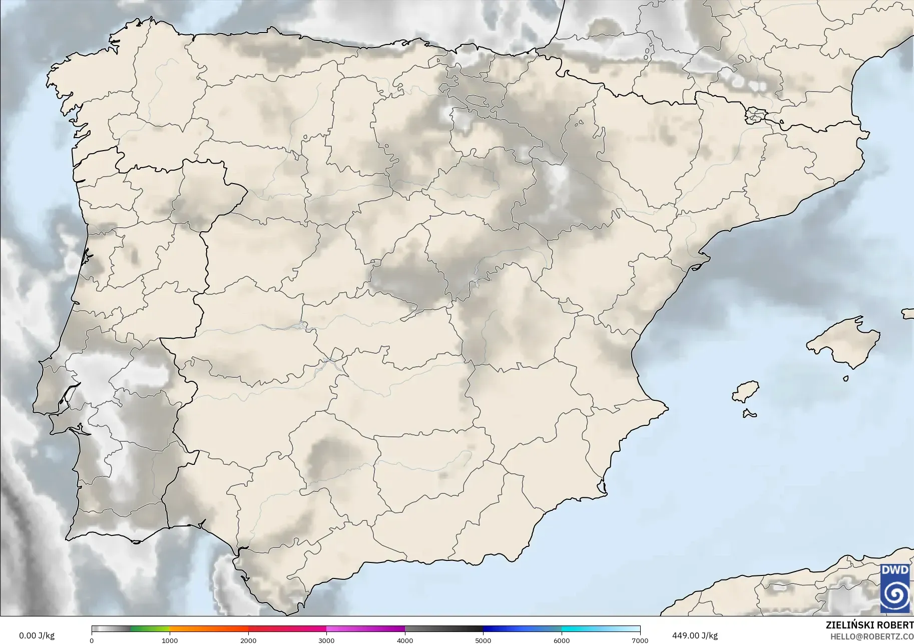 ICON modelo - España, CAPE