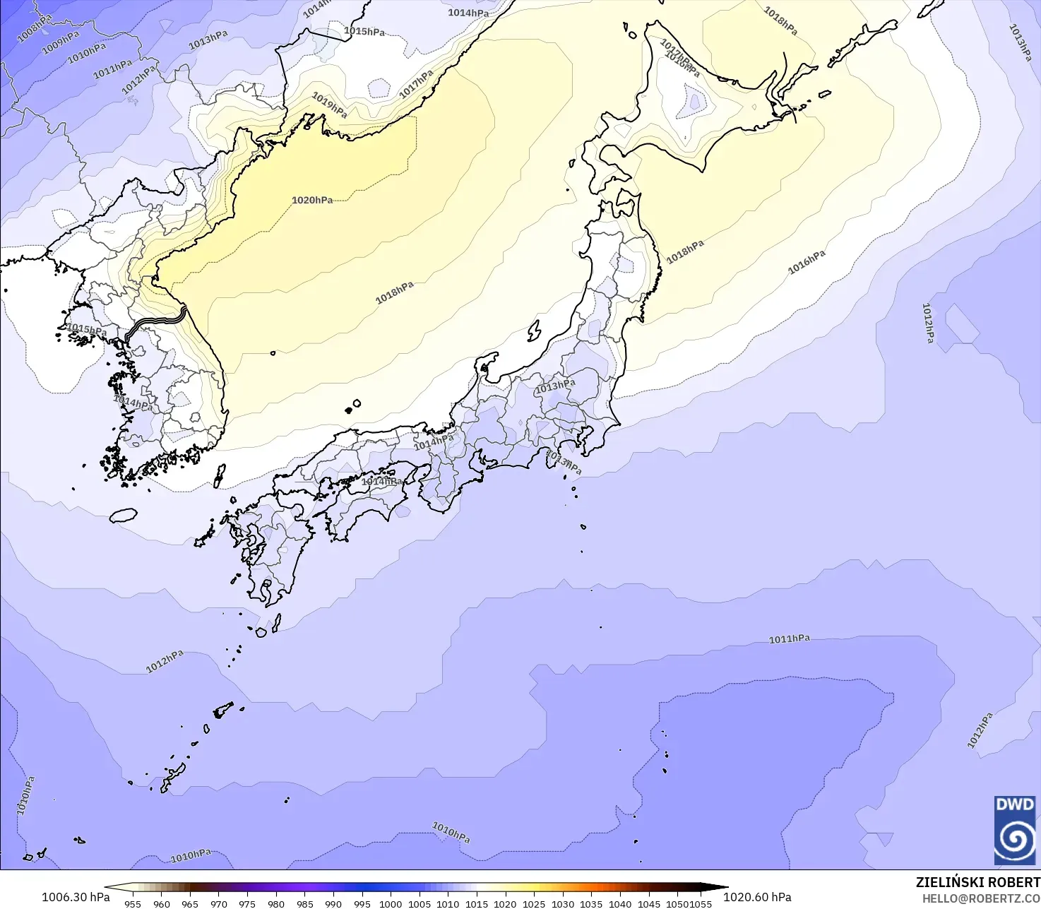 ICON modelo - Japón, Presión