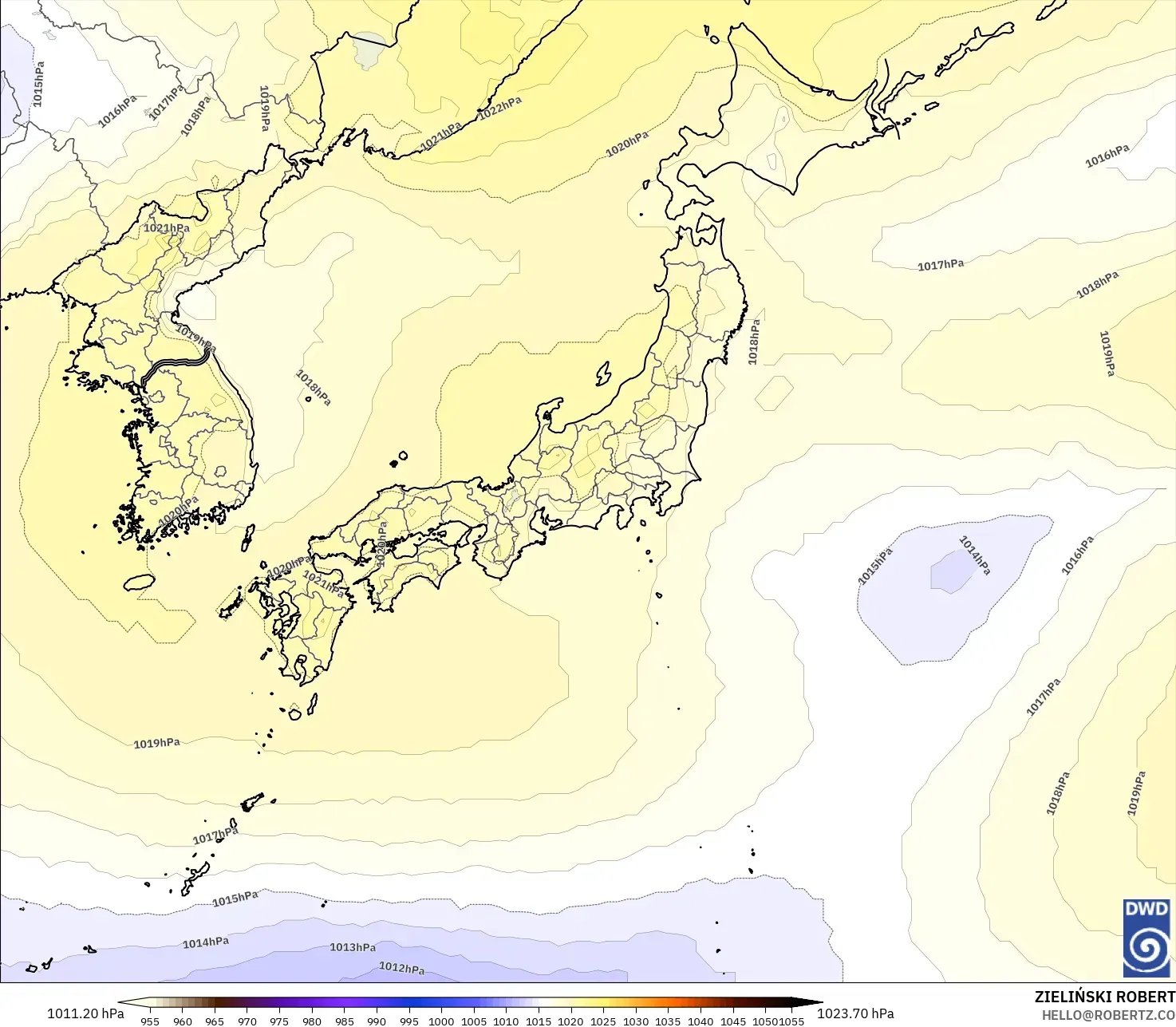 ICON modelo - Japón, Presión