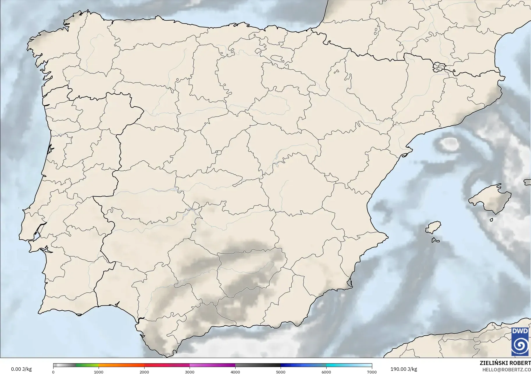 ICON modelo - España, CAPE