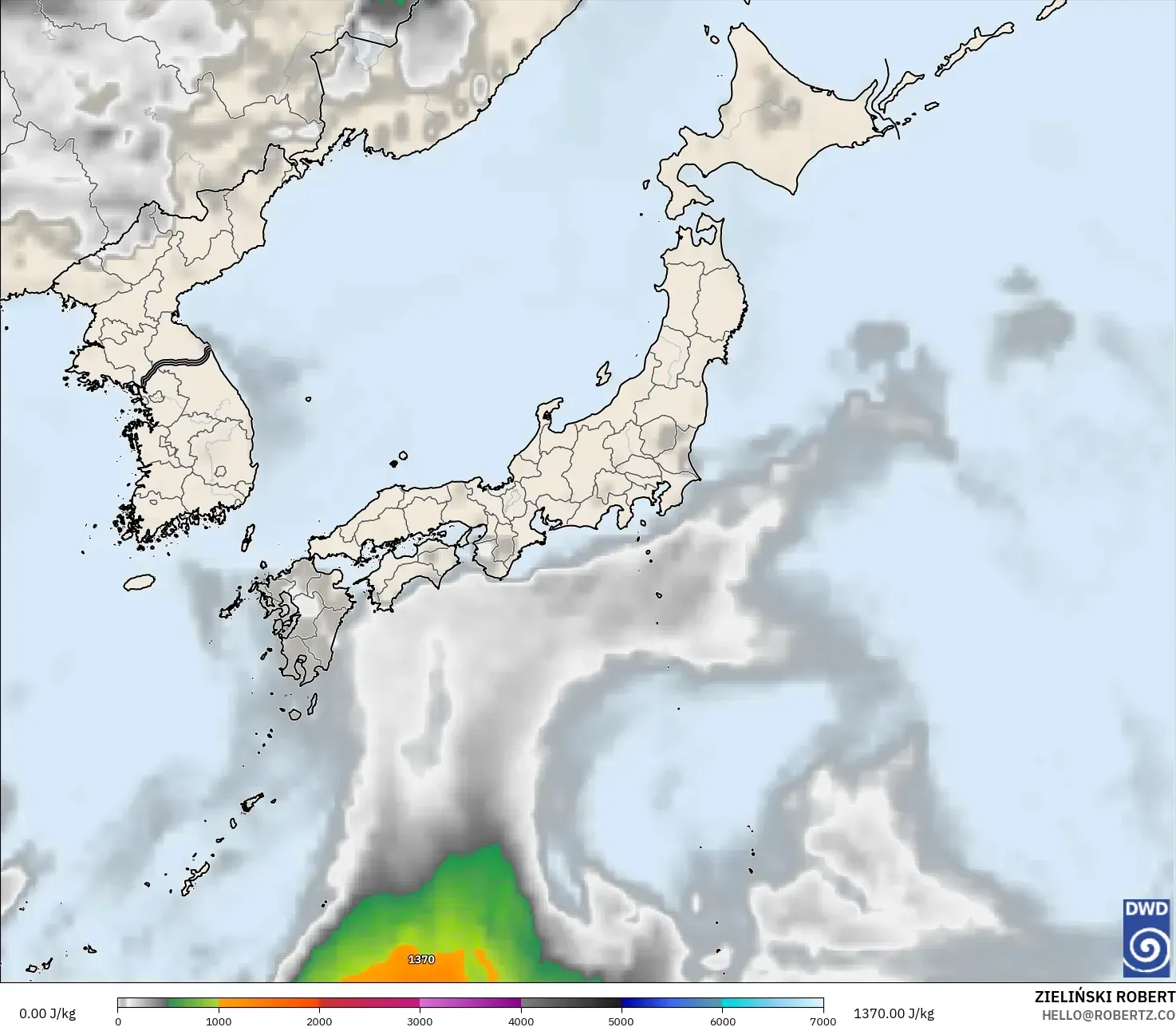 ICON modelo - Japón, CAPE