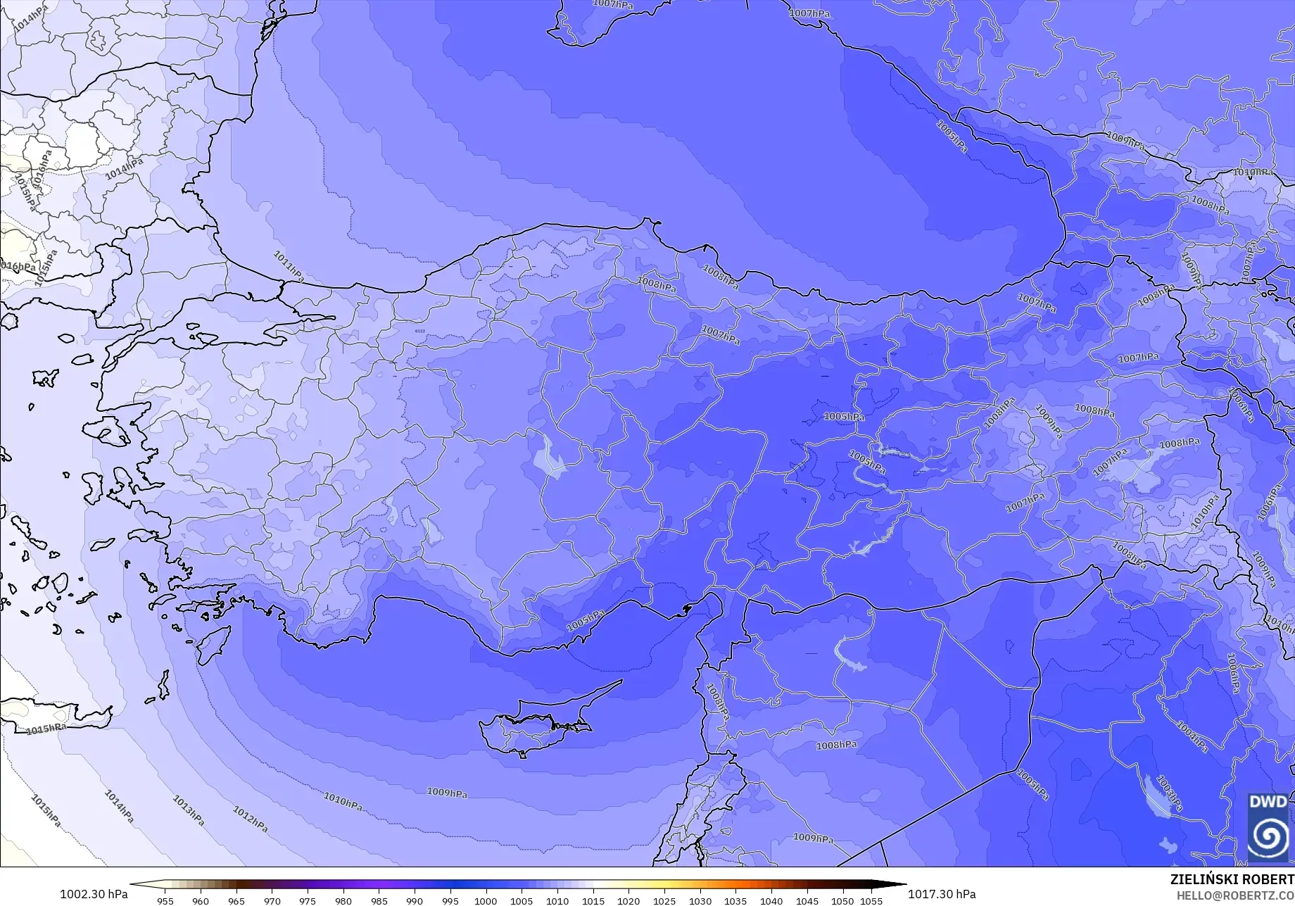ICON modelo - Turquía, Presión